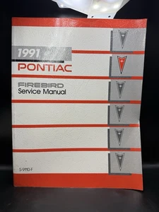 1991 Pontiac Firebird Shop Service Repair Manual Book OEM Guide - Picture 1 of 6