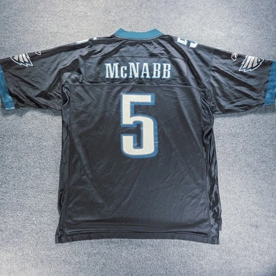 Donovan McNabb Philadelphia Eagles Jersey Black #5 Reebok Equipment NFL Football - Изображение 1 из 4