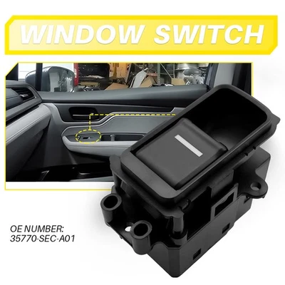 Кнопка управления стеклоподъемником передний/задний правый для Acura TSX 05 2004-2008 годов выпуска - Изображение 1 из 4