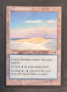Lonely Sandbar Magic: The Gathering TCG Onslaught English Near Mint - Picture 1 of 3