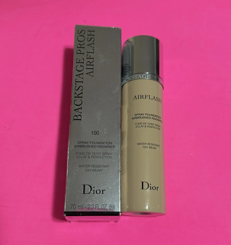 Base en spray DIOR AirFlash 100 (1N) marfil descontinuada nueva con caja Foto 1 de 4