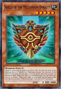 Yugioh MP25-EN078 - Escudo de la Dinastía del Milenio - Secreto Prismático Raro - Imagen 1 de 1