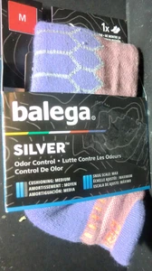 Balega Silver Compression Fit Performance unsichtbare sportliche Laufsocken, med. - Bild 1 von 2