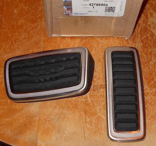 Juego de almohadillas de cubierta de pedal deportivo NOS 2021-25 Chevrolet Trailblazer 2024-25 Trax Foto 1 de 1