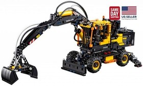 LEGO Technic 42053 Volvo EW160E Excavator 1166pc Box Dented Sealed Retired