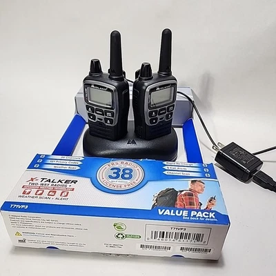 Midland X-Talker 36-Channel Two-Way UHF Radio - Black ( 2 Piece) (T71VP3)  - Image 1 of 4