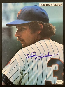 Bud Harrelson Signed Photo 8x11 Color Magazine Page NY Mets Autograph WSC JSA 1 - Picture 1 of 2