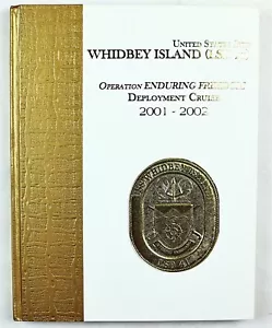 USS Whidbey Island (LSD-41) 26th MEU 2001 2002 Mediterranean Cruise Book - Picture 1 of 10