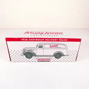 1938 Krispy Kreme Doughnuts Chevrolet Delivery Truck Bank With Key Die Cast NIB - Picture 1 of 9
