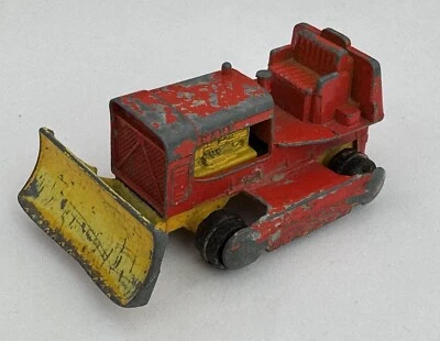 Vtg Matchbox Lesney 1969 Case Tractor Dozer Series No. 16 Red - Made In England - Image 1 of 4