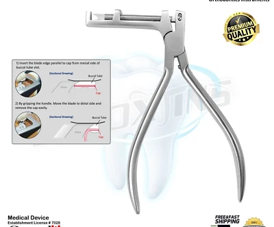 Alicates de extracción de tapa convertible de tubo bucal, instrumentos de ortodoncia-dentales Foto 1 de 2