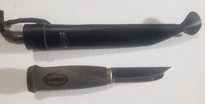 Vintage J. Marttiini PUUKKO Made In Finland Hunting Fishing Knife With Sheath - Picture 1 of 13