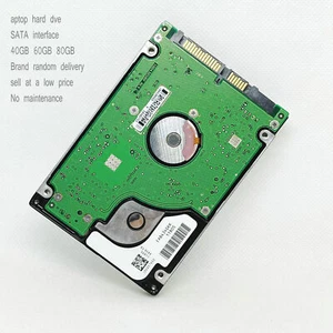 Hitachi Seagate Toshiba Fujitsu Samsung  40G 60G 80G 2.5” SATA Notebook HDD - Picture 1 of 11