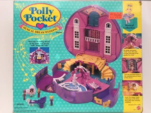 POLLY POCKET 1994 Polly's Wonderful Wedding Party MUSICAL **NEW & SEALED** - Picture 1 of 7