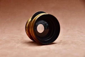 E Suter Basel Aplanat C No. 3 Brass Brass Lens - Picture 1 of 6