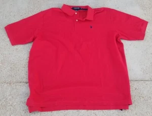 US Polo Assn Mens Polo Golf Rugby Equestrian Shirt Red Size 3XL Ultimate Pique - Picture 1 of 4