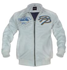 Pelle Pelle Greatest Of All Time White Real Leather Jacket