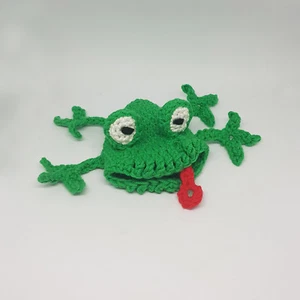 Ranita Porta Llaves de Crochet hecha a mano - Imagen 1 de 3