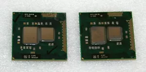 2 pcs Intel Core i3-350M Dual-Core Mobile Processor SLBPK 2.26GHz Socket G1 - Picture 1 of 1