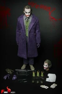 FIRE A001 1/6 Abrigo Púrpura Versión JOKER Doble - Headsculp + Paquete de Accesorios - Imagen 1 de 12