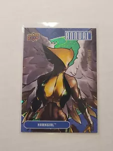 2023-24 Upper Deck DC Annual Hawkgirl #9 Green Parallel 150/499 - Picture 1 of 2