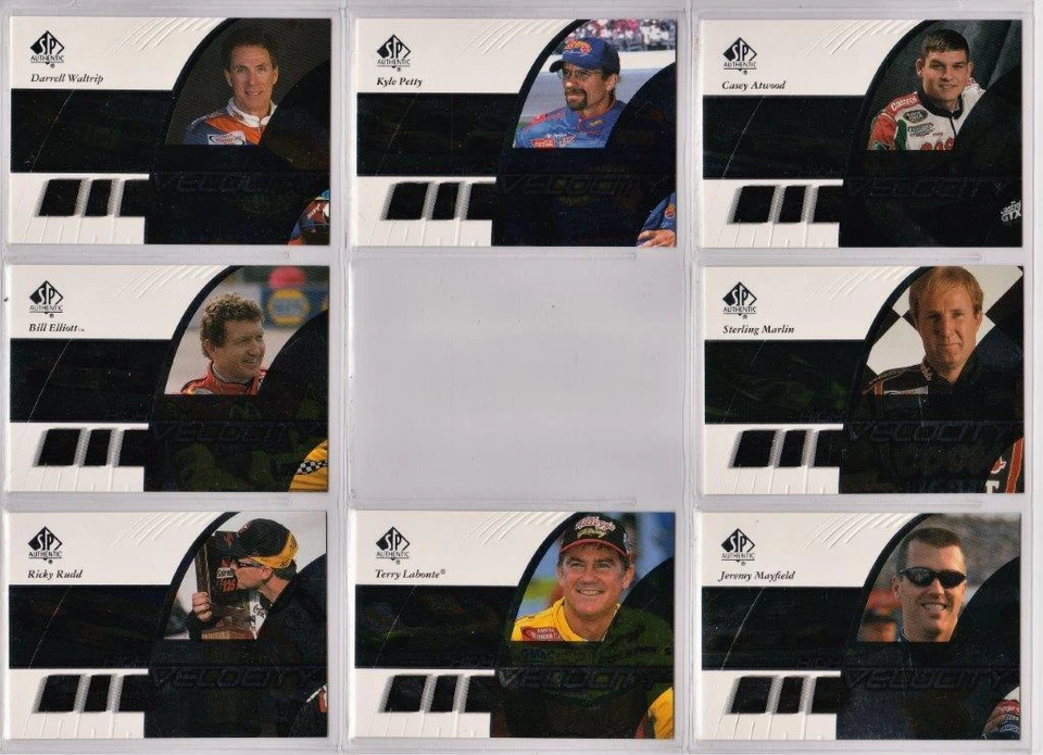 2000 Sp Authentic 8-card High Velocity Nascar Insert Set  Terry Labonte - Image 1 of 1