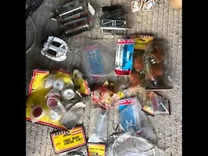vintage bike parts / job lot sold as per picture, new old stock grubby - Picture 1 of 7