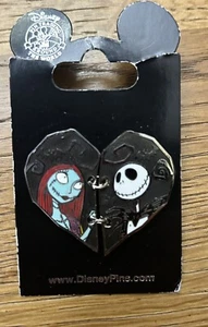 Disney Pin Nightmare Before Christmas Jack und Sally Herz - Bild 1 von 3