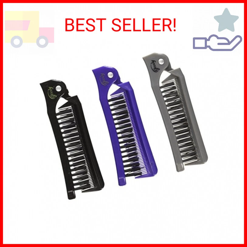 Goody Folding Brush & Comb Colors May Vary 1 EA (pack of 3)