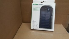 5000mAh Dual USB Solar Power Bank Battery Charger for Cell Phone  