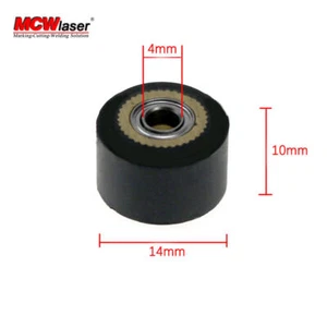 4pcs x HQ Pinch Roller for Mimaki Vinyl Cutting Cutter Plotter 4x10x14mm - Picture 1 of 5