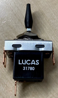 NEW LUCAS 57SA 2 POSITION WIPER SWITCH RILEY 4/68 WOLSELEY 16/60 SINGLE SPEED - Image 1 of 4