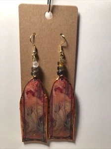 Vintage Hand Made , Earrings - Picture 1 of 4