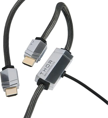 2 Meter HDMI Cable 2.0 High Speed THOR Lead 1080p/4K, Ultra HD Video Upscaling - Image 1 of 3