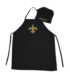 Juego de sombrero y delantal rojo para barbacoa de chef de los New Orleans Saints de la NFL - Imagen 1 de 1