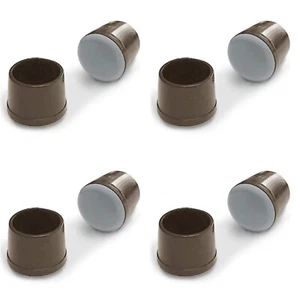 Teflon End Caps - Ferrule Chair Leg Caps - PTFE Furniture Floor Protectors - Picture 1 of 18