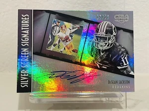 Desean Jackson auf Karte #/25 2016 Panini Gala Desean Jackson Auto silberner Bildschirm - Bild 1 von 3