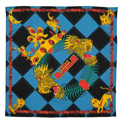 Nike LeBron James Dri-Fit Bandana Royal Lion Logo Unisex Blue Gold Red Black New - Image 1 of 4