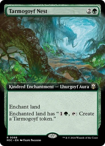 Tarmogoyf Nest EXTENDED - 0068 - Rare - Modern Horizons 3 MH3 MTG - Image 1 of 1