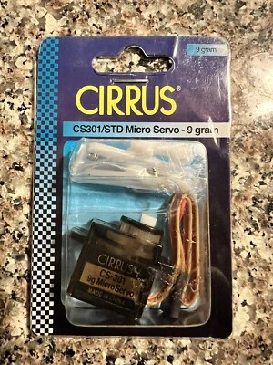 Cirrus CS-301 CS301/STD Micro Servo 9 Gram RC - Image 1 of 2
