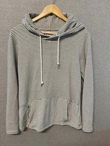 Lorna Jane Uniquely Women's Hoodie Size Small Striped Activewear Gym Long Sleeve - Picture 1 of 17