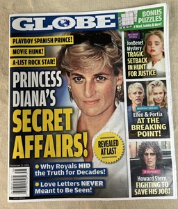 Globe Magazine Sept. 22nd ~ Princess Diana's Secret Affairs! - Bild 1 von 1