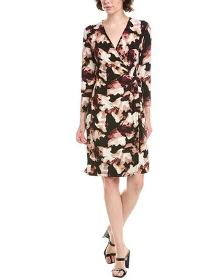 Классическое женское платье с искусственным запахом Anne Klein - Изображение 1 из 3