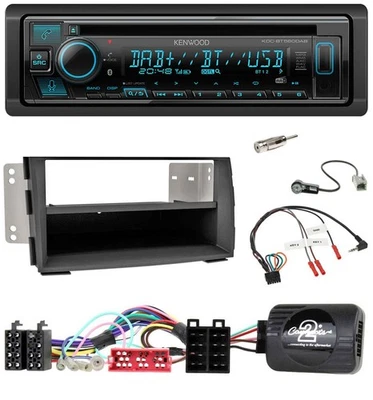 Kenwood Bluetooth DAB CD Lenkrad USB Autoradio für Kia Venga (2010-2019) - Bild 1 von 4