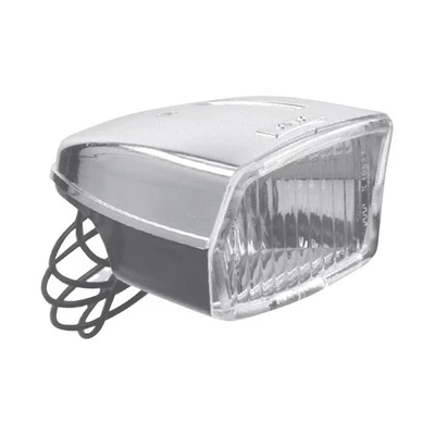 MV-TEK Luce anteriore MVTEK per dinamo 80x70x45mm plastica nero/cromato