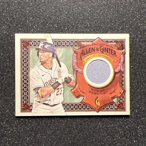 2022 Allen & Ginter MICHAEL BRANTLEY #AGRA-MB Houston Astros JERSEY - BASEBALL B - Picture 1 of 4