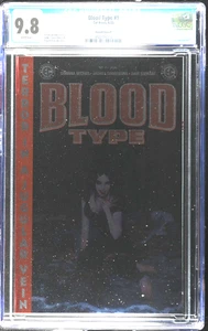 Blood Type #1 Miguel Mercado Variant Foil Cover EC Comics Edition - CGC 9.8 - Picture 1 of 2