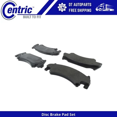 Para 2005-2006 Dodge Ram 1500 | Pastilhas de freio a disco dianteiras centrais | Semi-metálicas - Imagem 1 de 4
