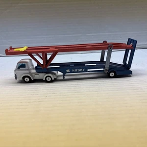 MODELOS HUSKY DIECAST DE COLECCIÓN FORD SERIE D HOYOR MK II TRANSPORTADOR DE AUTOMÓVILES RARO - Imagen 1 de 14