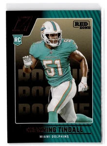 2022 Zenith Channing Tindall RC #162 Red Zone Miami Dolphins - Picture 1 of 2